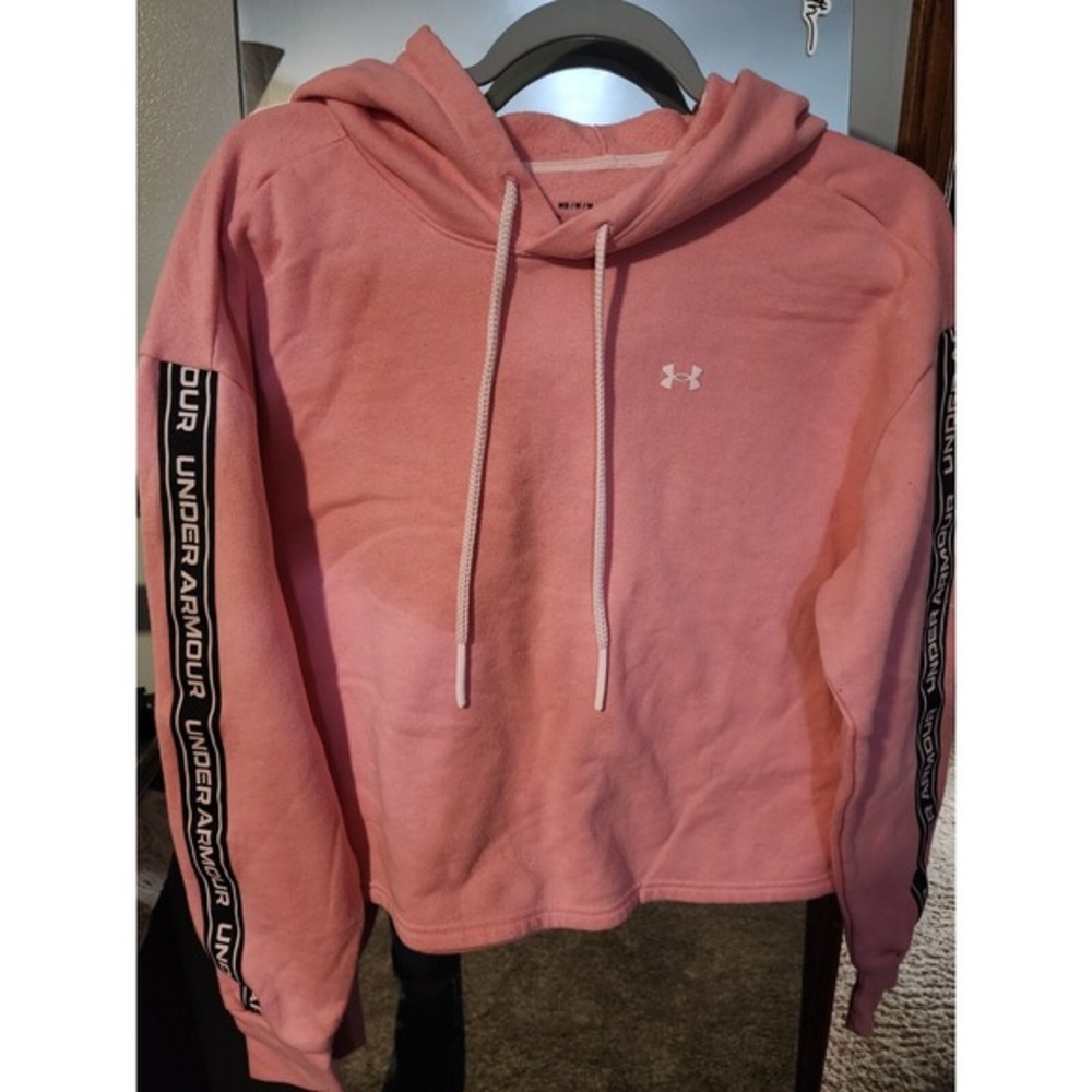 Womens Under‎ Armour Cropped Hoodie Size medium